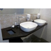 Acrylic stone cellar with sinks